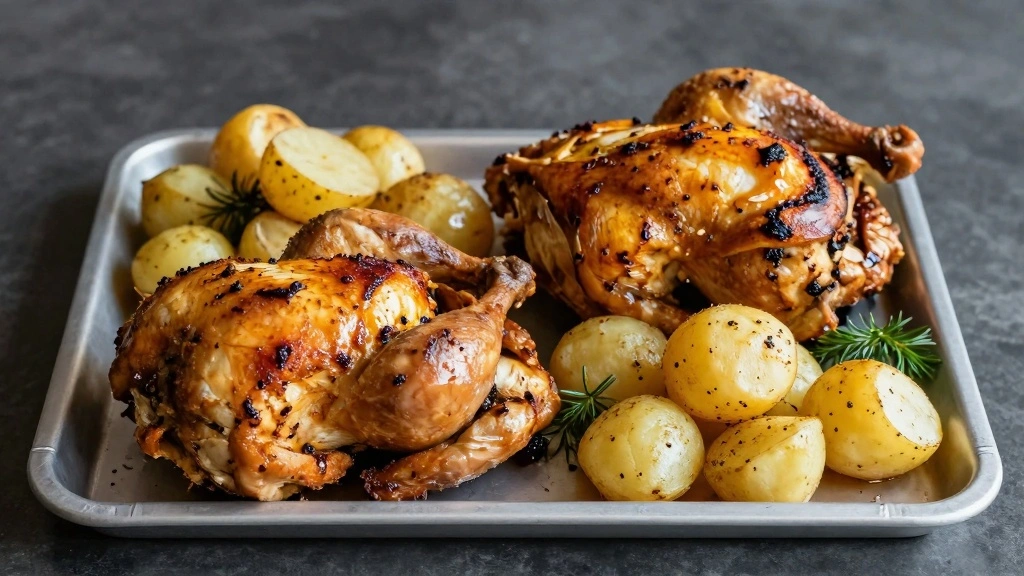 Garlic Parmesan Chicken and Potatoes: One-Pan Dinner - Step 8: Garnish and Enjoy 1
