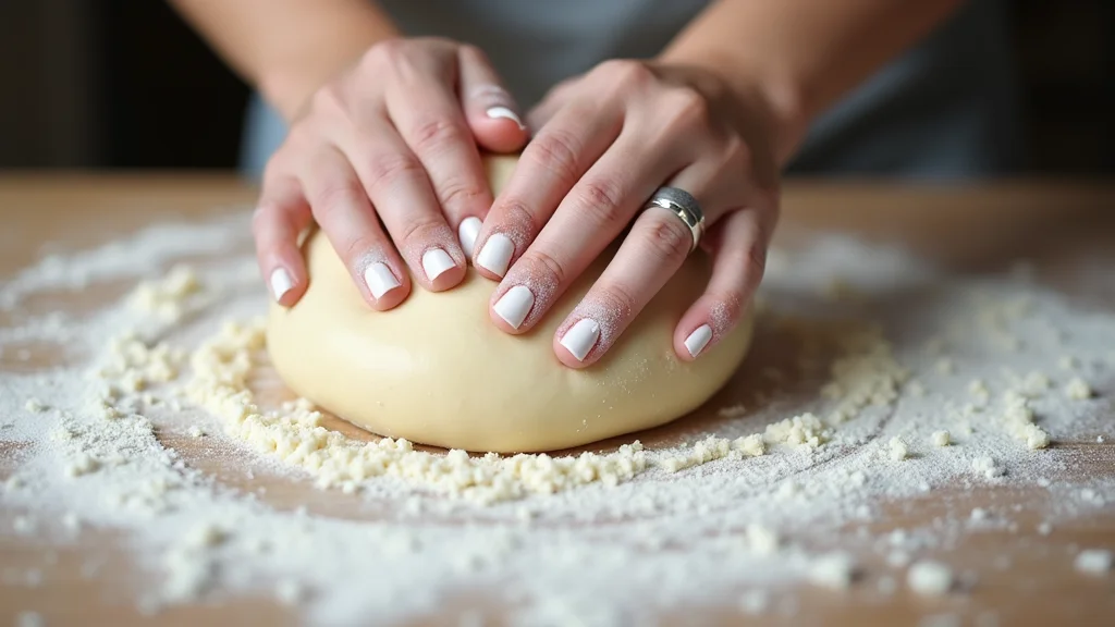 How to Make Fluffy Indian Naan Bread: Soft and Delicious - Step 4: Knead the Dough