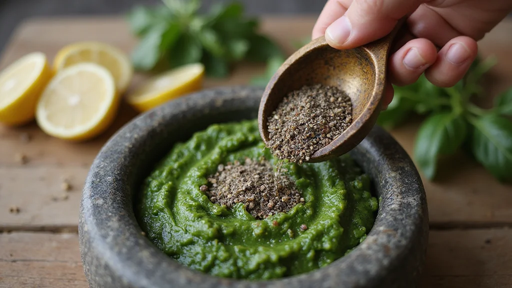 How to Make Perfect Homemade Pesto for Pasta and More - Step 8: Season with Salt and Pepper
