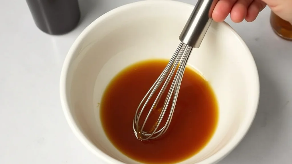 How to Make the Ultimate Grilled Peach Salad for Summer BBQs - Step 4: Prepare the Dressing