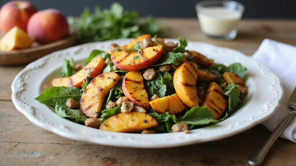 How to Make the Ultimate Grilled Peach Salad for Summer BBQs