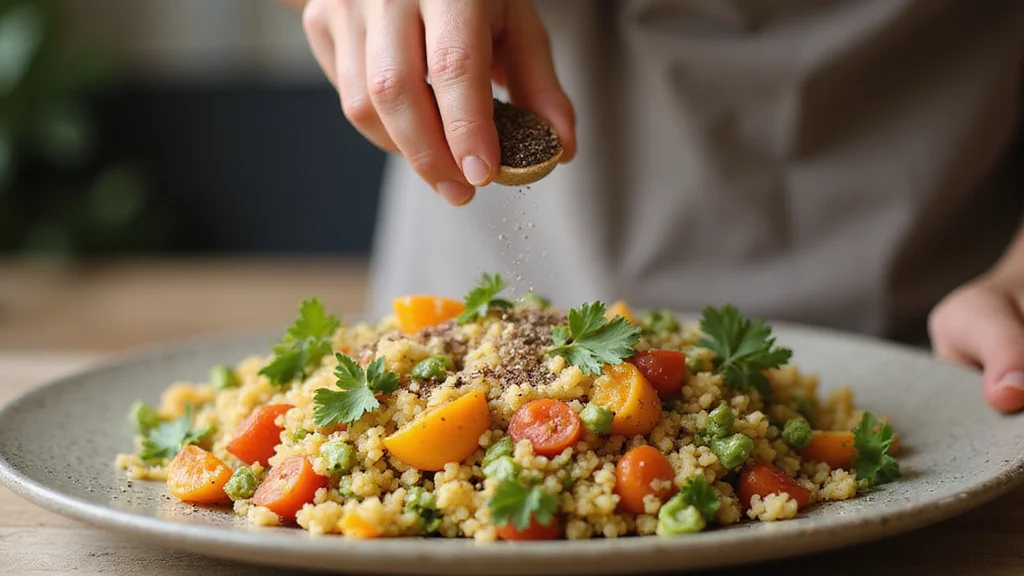 Mediterranean Couscous Salad: Healthy, Colorful, and Delicious - Step 5: Add Seasonings