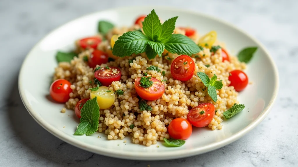 Mediterranean Couscous Salad: Healthy, Colorful, and Delicious - Step 8: Serve and Garnish