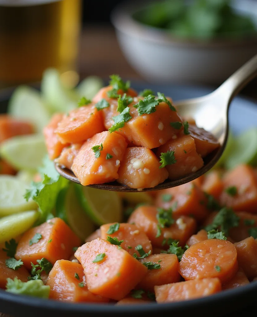 Salmon Poke Recipe: Fresh, Simple & Restaurant-Quality - Step 5: Prepare the Vegetables 1