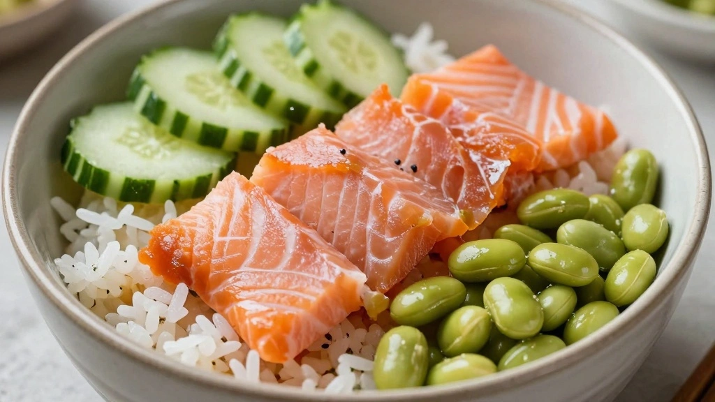 Salmon Poke Recipe: Fresh, Simple & Restaurant-Quality - Step 7: Assemble the Poke Bowl 1