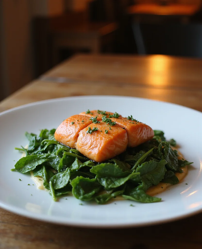 Salmon on Spinach Recipe: Healthy & Restaurant-Worthy - Step 1: Prepare Ingredients 1