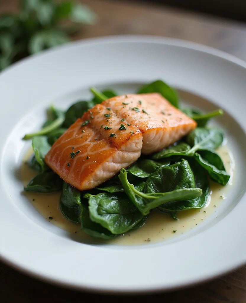 Salmon on Spinach Recipe: Healthy & Restaurant-Worthy - Step 5: Prepare the Sauce 1