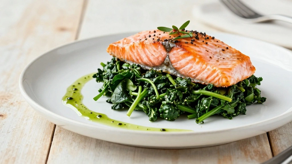 Salmon on Spinach Recipe: Healthy & Restaurant-Worthy