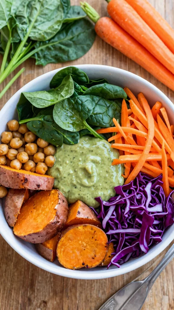 15 Dinner Recipes Healthy Enough for Clean Eating - 3. Sweet Potato and Chickpea Buddha Bowl 1