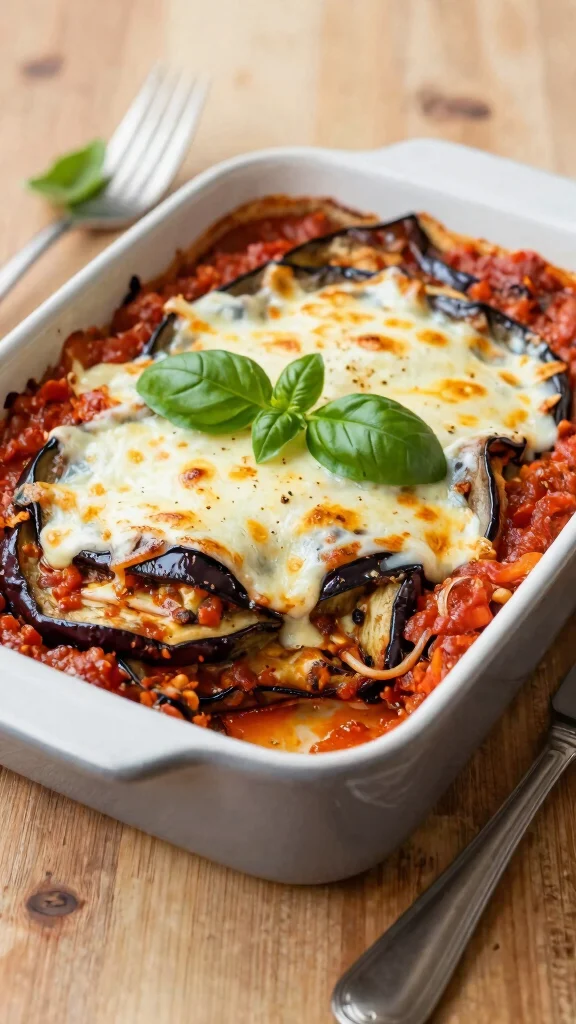 15 Dinner Recipes Healthy Enough for Clean Eating - 7. Eggplant Parmesan with a Twist 1