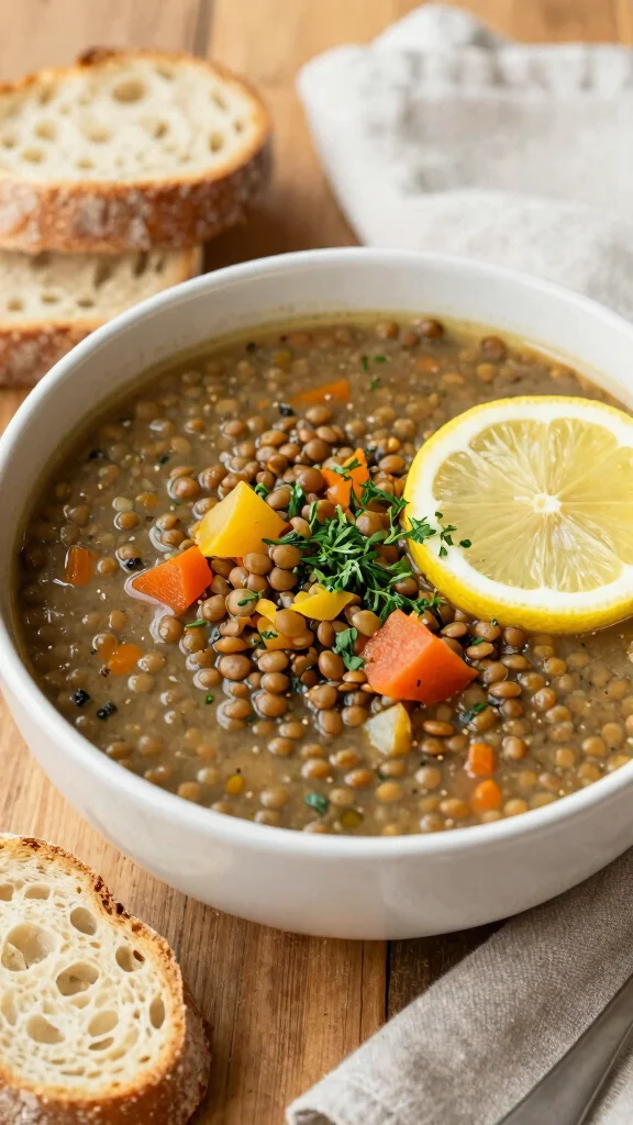 15 Easy Dinner Recipes Healthy Cheap & Budget-Friendly - 4. Lentil Soup 1