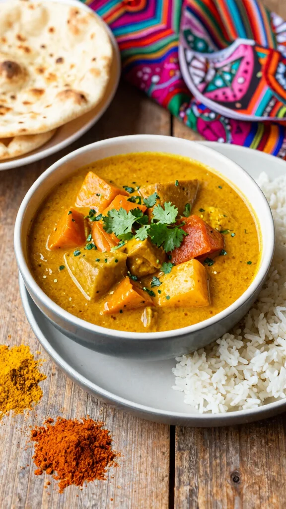 15 Easy Dinner Recipes Healthy Cheap & Budget-Friendly - 6. Vegetable Curry 1