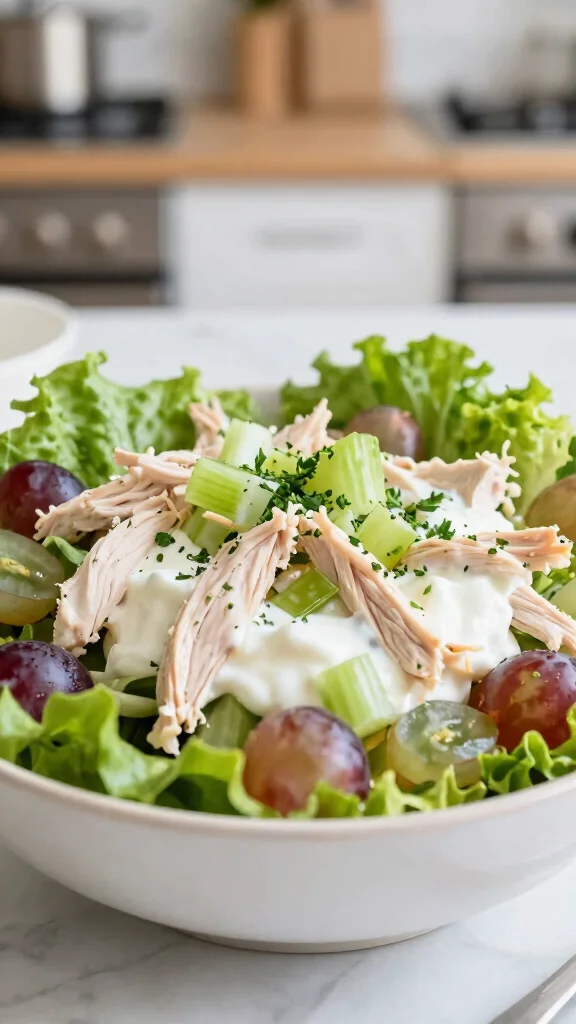 15 Healthy Dinner Recipes Easy Quick Simple - 11. Greek Yogurt Chicken Salad 1