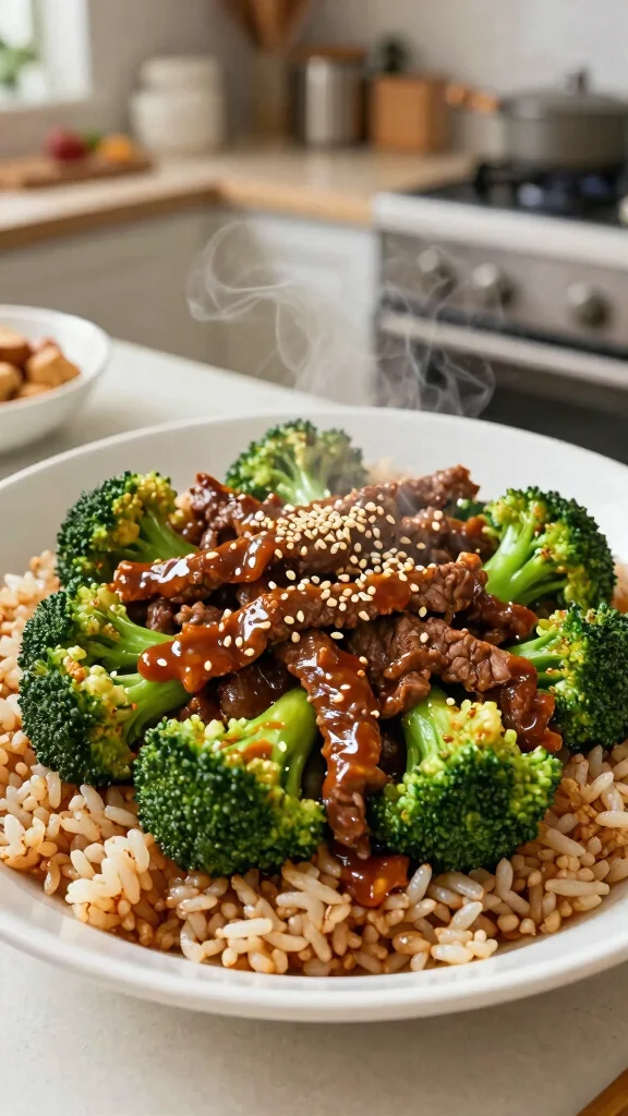 15 Healthy Dinner Recipes Easy Quick Simple - 15. Quick Beef and Broccoli 1