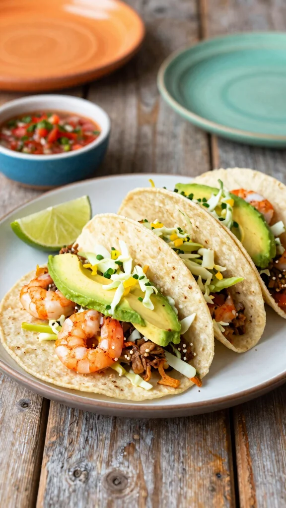 15 Healthy Dinner Recipes Easy Quick Simple - 4. Simple Shrimp Tacos 1
