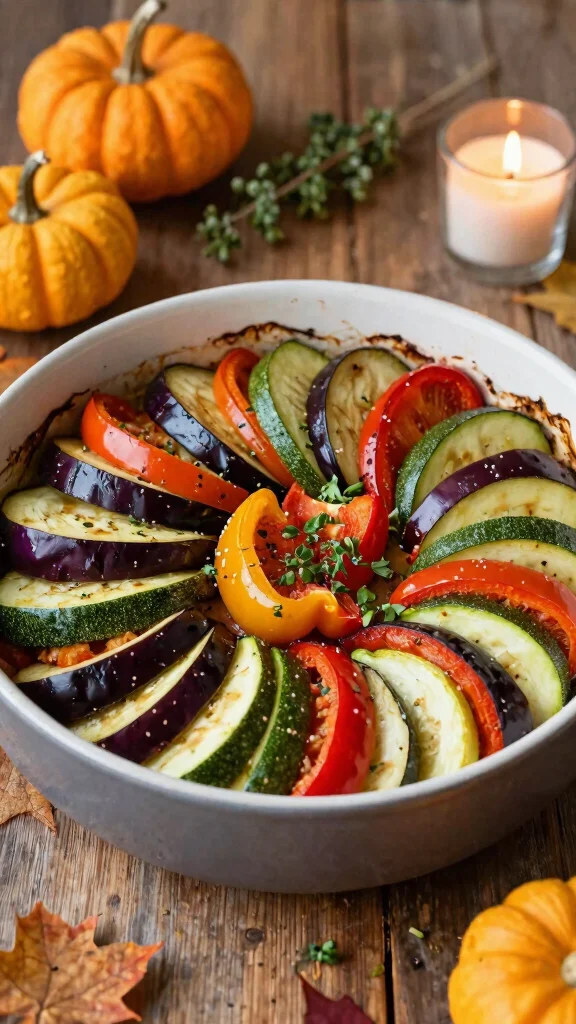 15 Healthy Fall Recipes Dinner Ideas for Cozy Nights - 11. Baked Ratatouille 1