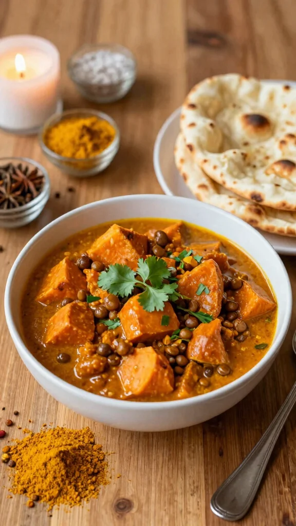 15 Healthy Fall Recipes Dinner Ideas for Cozy Nights - 3. Sweet Potato and Lentil Curry 1