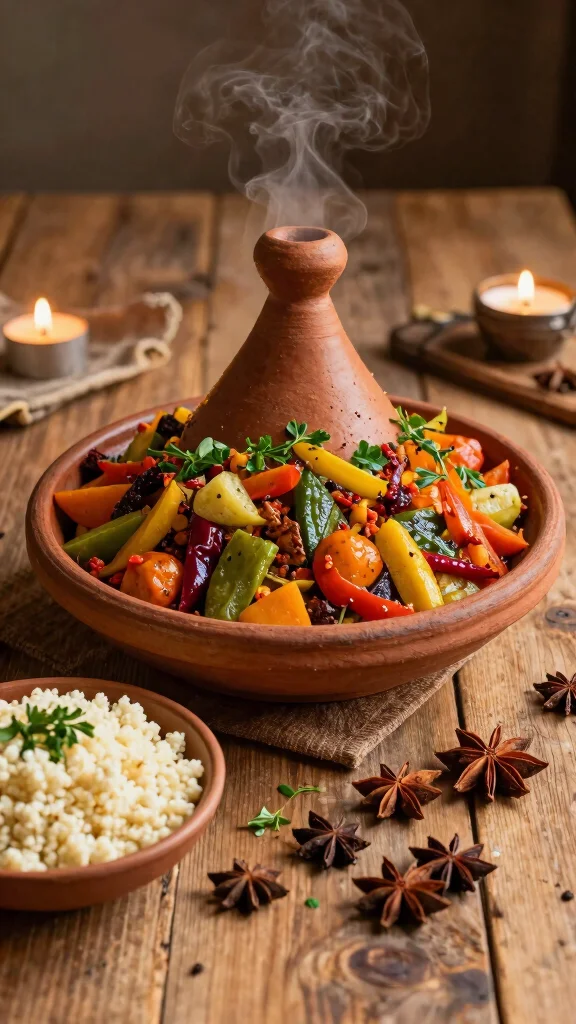15 Healthy Fall Recipes Dinner Ideas for Cozy Nights - 8. Moroccan Vegetable Tagine 1