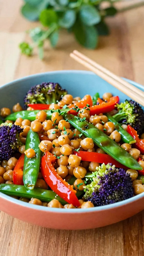 15 Healthy Fast Dinner Recipes When You're Short on Time - 1. Chickpea Stir-Fry 1