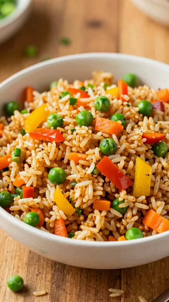 15 Healthy Fast Dinner Recipes When You're Short on Time - 14. Vegetable Fried Rice 1