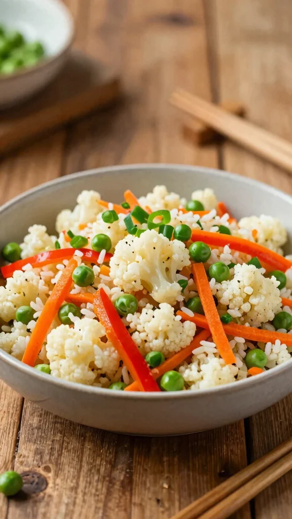 15 Healthy Fast Dinner Recipes When You're Short on Time - 8. Cauliflower Rice Stir-Fry 1