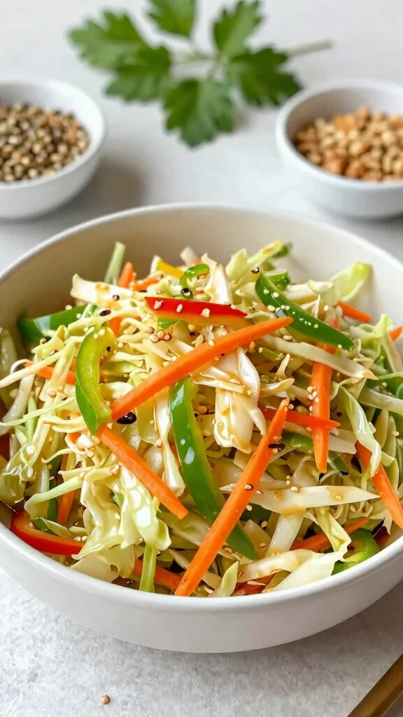 15 Healthy Light Dinner Recipes for Clean Eating - 12. Asian Cabbage Salad 1
