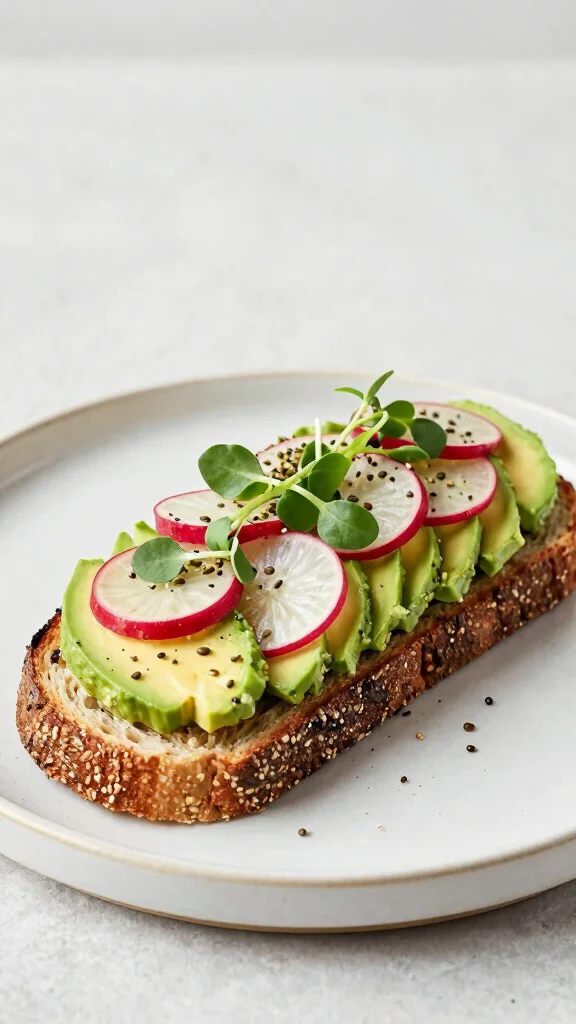15 Healthy Lunch Aesthetic Ideas for Instagram-Worthy Meals - 7. Avocado Toast with a Twist 1