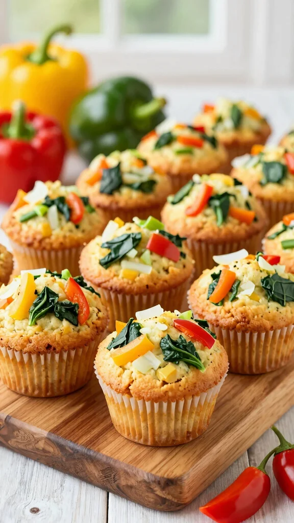 15 Healthy Lunch Ideas for Calorie Deficit & Weight Loss - 7. Egg & Veggie Muffins 1