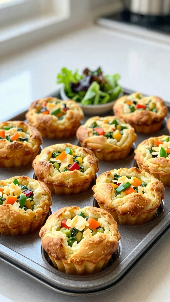 15 Healthy Lunch Ideas for Kids (Fun & Nutritious) - 2. Mini Quiche Muffins 1