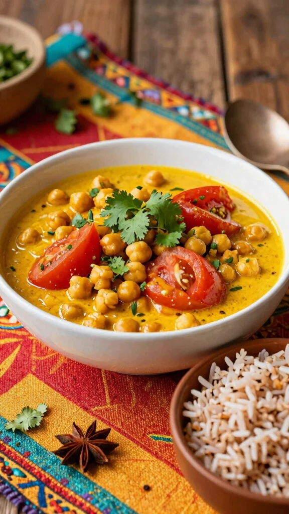 15 Healthy Recipes Dinner Ideas for Busy Nights - 3. Chickpea Coconut Curry 1