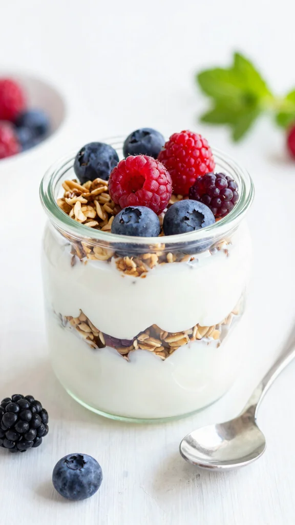 15 Healthy Work Lunch Ideas You Can Pack Fast - 3. Greek Yogurt Parfait 1