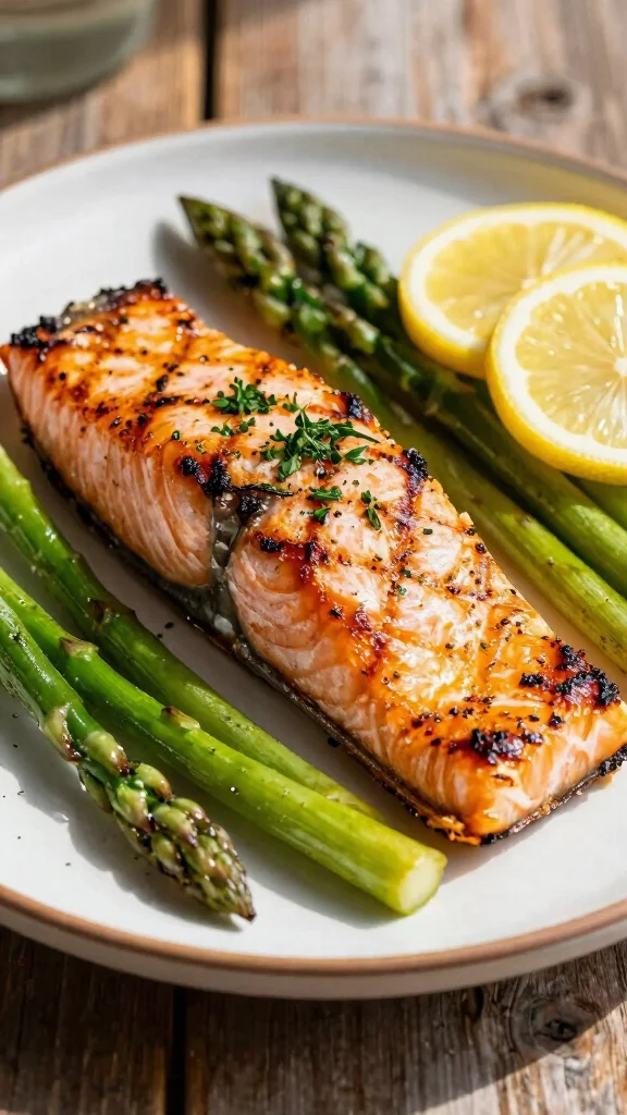 15 Heart Healthy Dinner Recipes for Better Living - 1. Grilled Lemon-Herb Salmon 1