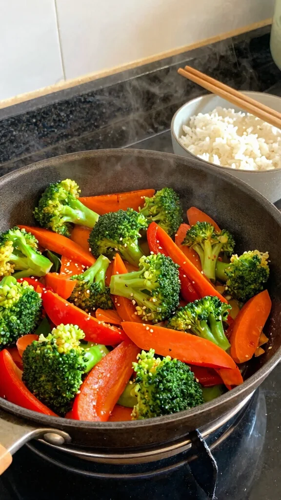 15 Quick Healthy Lunch Ideas Under 30 Minutes - 5. Veggie-Packed Stir-Fry 1