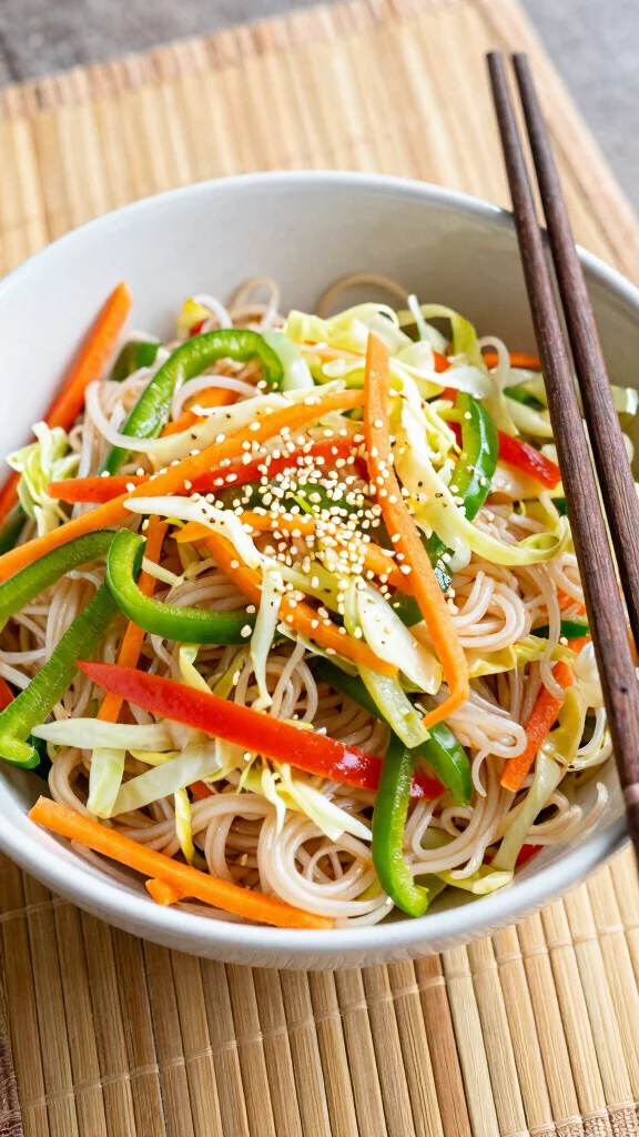 15 Quick Healthy Lunch Ideas Under 30 Minutes - 8. Asian Noodle Salad 1