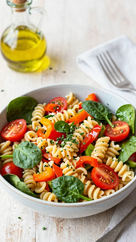 15 School Lunch Ideas Healthy & Kid-Friendly - 10. Colorful Pasta Salad 1