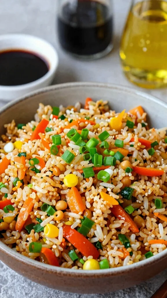 16 Easy Dinner Recipes Healthy and Quick to Make - 15. Vegetable Fried Rice 1