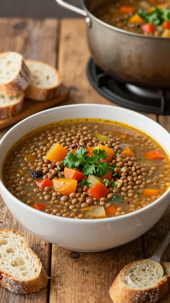 16 Easy Dinner Recipes Healthy and Quick to Make - 7. Hearty Lentil Soup 1