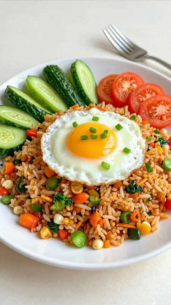 16 Easy Healthy Dinner Recipes for Family Meals - 11. Veggie-Packed Fried Rice 1