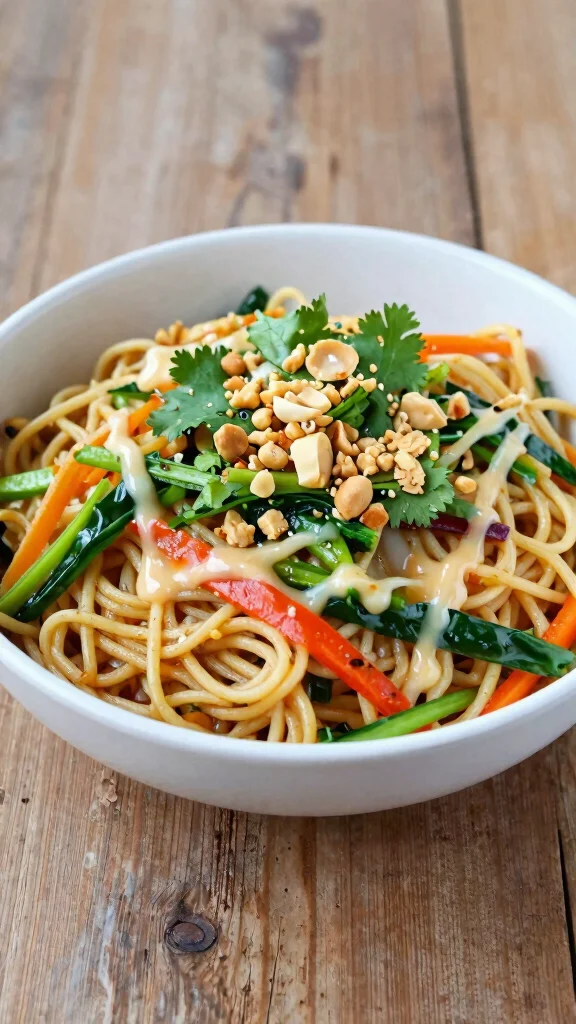 16 Easy Healthy Dinner Recipes for Family Meals - 13. Asian Noodle Salad 1