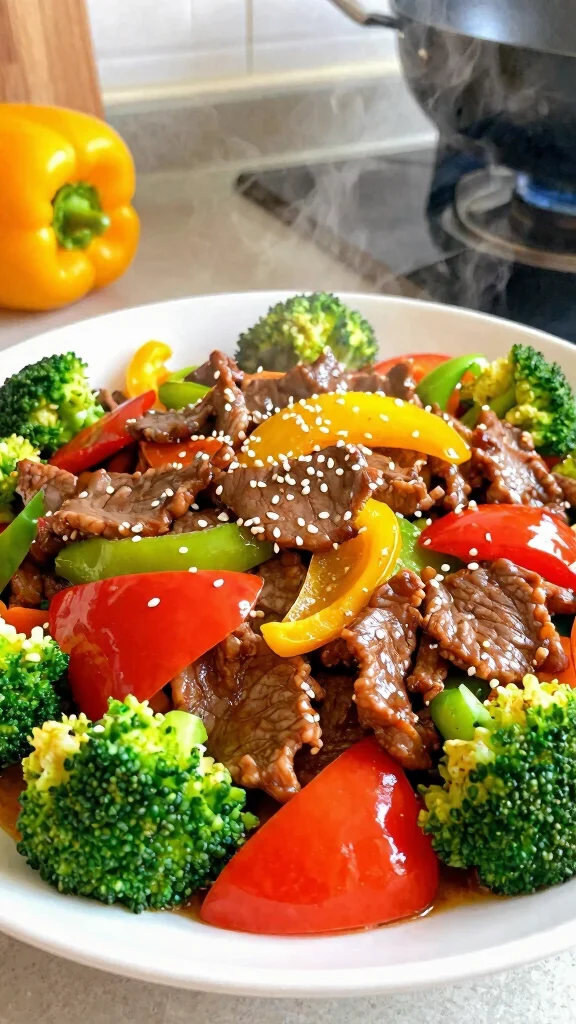 16 Easy Healthy Dinner Recipes for Family Meals - 14. Easy Beef Stir-Fry 1