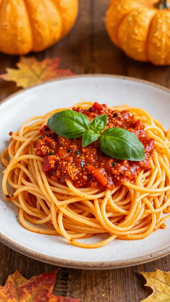 16 Fall Healthy Dinner Recipes Warm & Comforting - 10. Spaghetti Squash with Marinara 1
