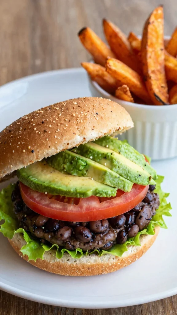 16 Healthy Dinner Recipes Easy for Weeknights - 12. Black Bean Burgers 1
