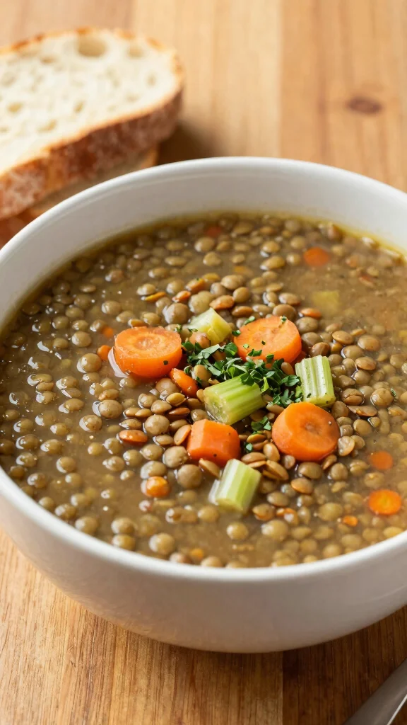 16 Healthy Dinner Recipes Easy for Weeknights - 7. Lentil Soup 1