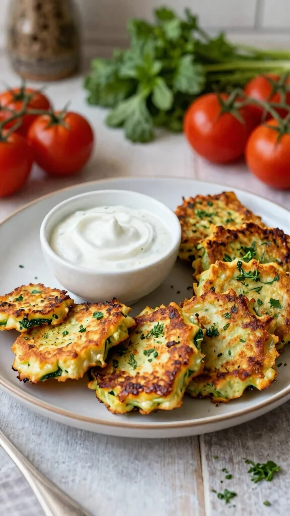 16 Healthy School Lunch Ideas for Busy Parents - 16. Zucchini Fritters 1