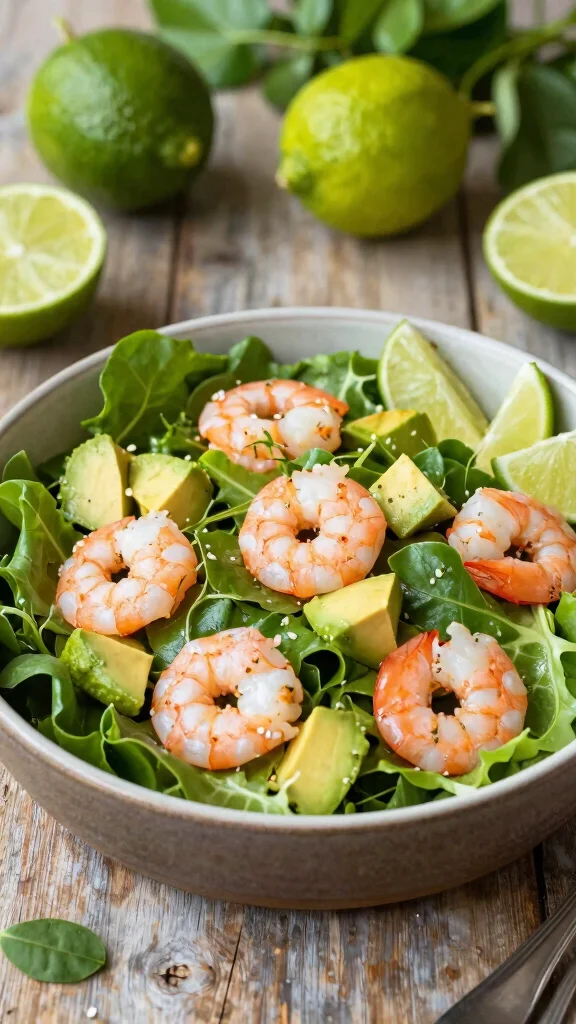 16 Quick Lunch Recipes Healthy & Delicious - 11. Shrimp Avocado Salad 1