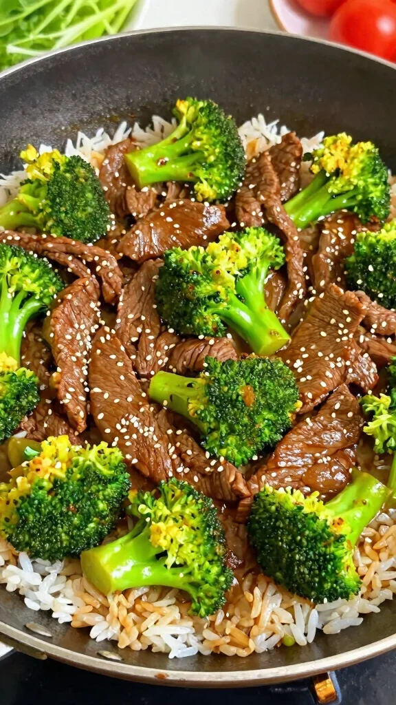 16 Quick and Easy Dinner Recipes Healthy & Delicious - 13. Easy Beef and Broccoli Stir-Fry 1