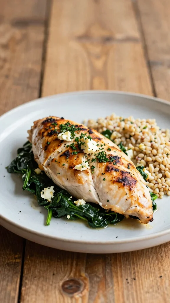 16 Quick and Easy Dinner Recipes Healthy & Delicious - 16. Spinach and Feta Stuffed Chicken Breasts 1