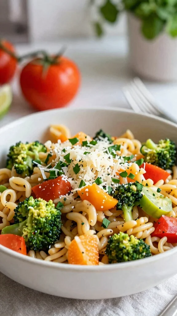 16 Quick and Easy Dinner Recipes Healthy & Delicious - 9. One-Pot Pasta Primavera 1