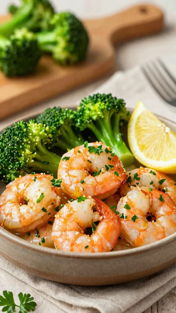 16 Simple Dinner Recipes Healthy and Delicious - 1. Quick and Easy Lemon Garlic Shrimp 1
