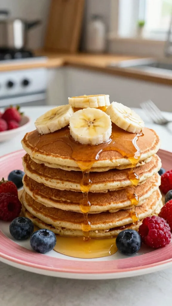 16 Simple Dinner Recipes Healthy and Delicious - 13. Banana Oatmeal Pancakes 1